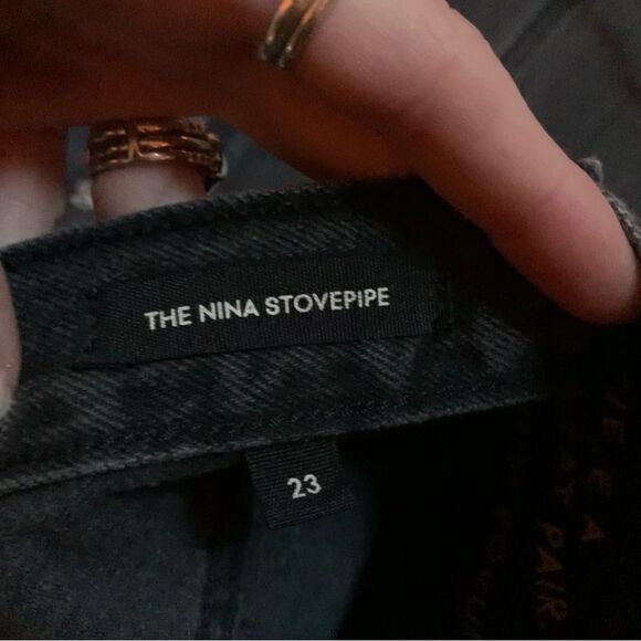 ARITZIA Denim Forum The Nina Stovepipe Jeans 23 - Picture 3 of 6